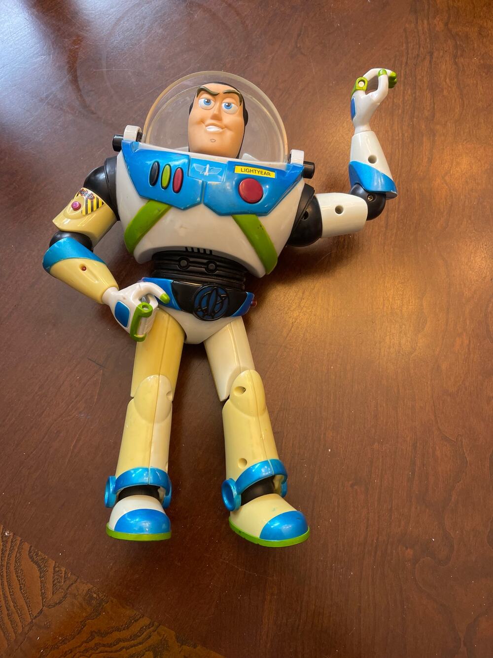 Toy Story 12” Buzz Lightyear Search & Rescue Disney Pixar 2001 Rare Vintage Blue